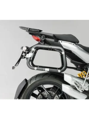 SW-Motech EVO Kofferträger Schwarz passt für Ducati Multistrada 1200/S(10-14) Neuheit