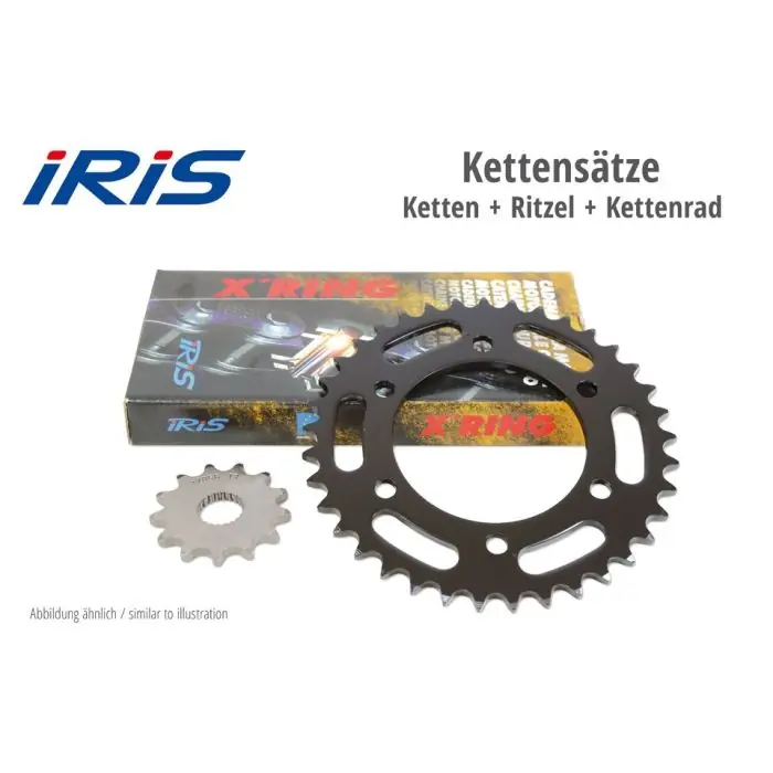 Top-Angebot IRIS Kette&ESJOT Räder XR Kettensatz Yamaha XJ 600 N/S Diversion 91-03 (Satz)