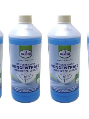 4x 1 Liter Winter Scheibenreiniger Frostschutz Scheibenklar Konzentrat bis -22 Grad Versand Am Gleichen Tag