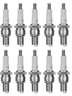 Wochenendangebot 10x Zündkerze BR10ES Zündkerzen Set 10 Stück 10er Pack für Motorrad / Roller