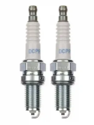 2x Zündkerze DCPR9E für Zündkerzen Set 2 Stück für Motorrad / Roller / Scooter Neue Kollektion