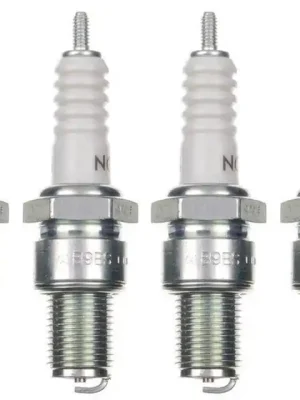 4x Zündkerze B9ES Zündkerzen Set 4 Stück für Motorrad / Roller / Scooter Billig