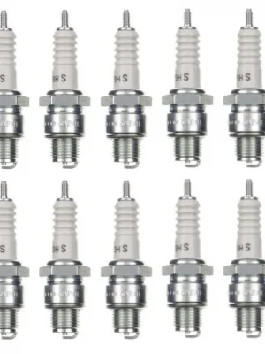 10x NGK Zündkerze B9HS für Motorrad / Roller / Scooter Zertifiziert