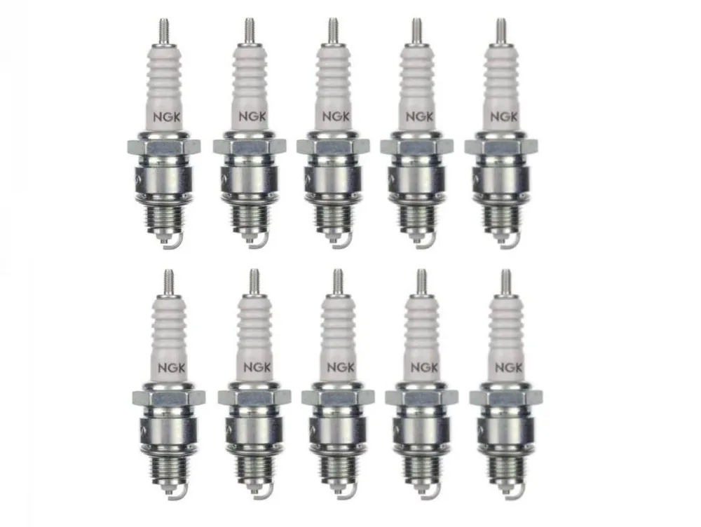10x Zündkerze BP4 BP-4 Zündkerzen Set 10 Stück 10er Pack für Motorrad / Roller Bestseller