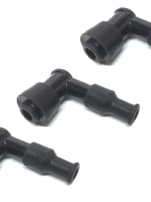 3x Zündkerzenstecker 90 Grad wasserdicht für Piaggio NRG TPH Vespa LX Neue Ware