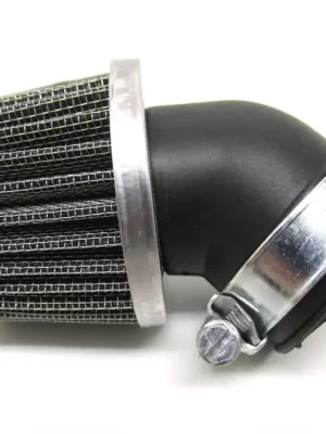 Billig Sportluftfilter 28mm 45° für Hercules Prima Zündapp Kreidler Puch Maxi