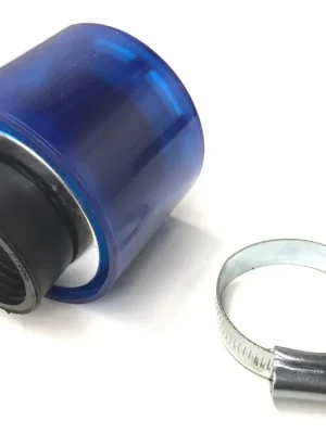 Abverkauf Tuning Sport Luftfilter Blau Rund 35 mm für Roller Scooter Vespa Mofa