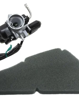 12mm Vergaser + Luftfilter Set für Piaggio NRG MC2 MC3 Neue Kollektion