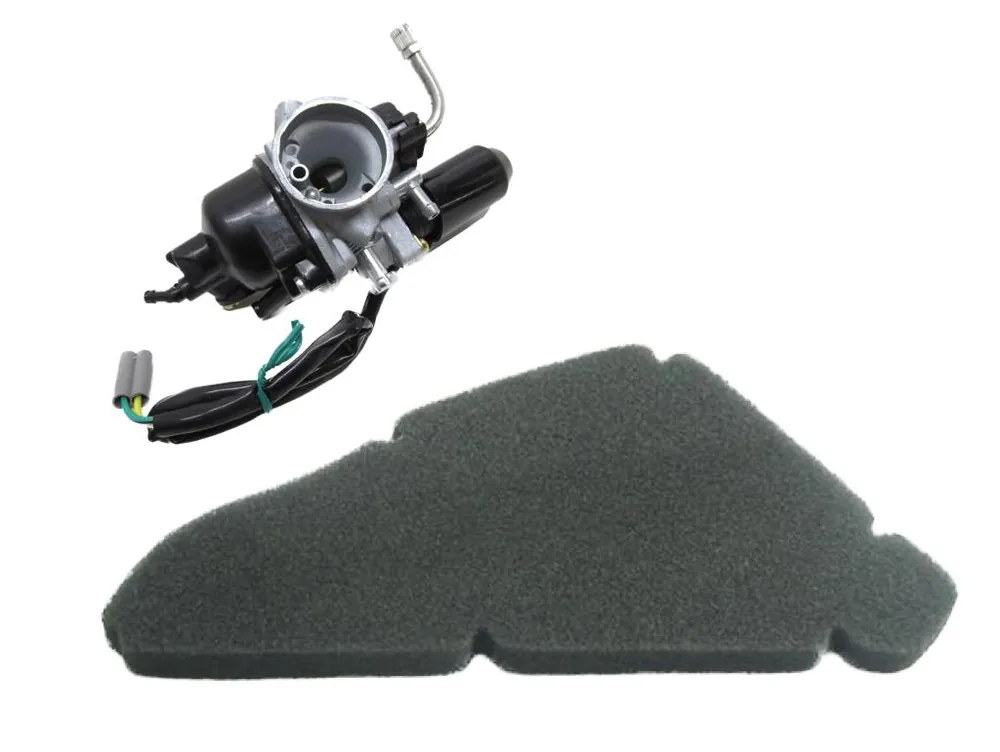 12mm Vergaser + Luftfilter Set für Piaggio NRG MC2 MC3 Neue Kollektion