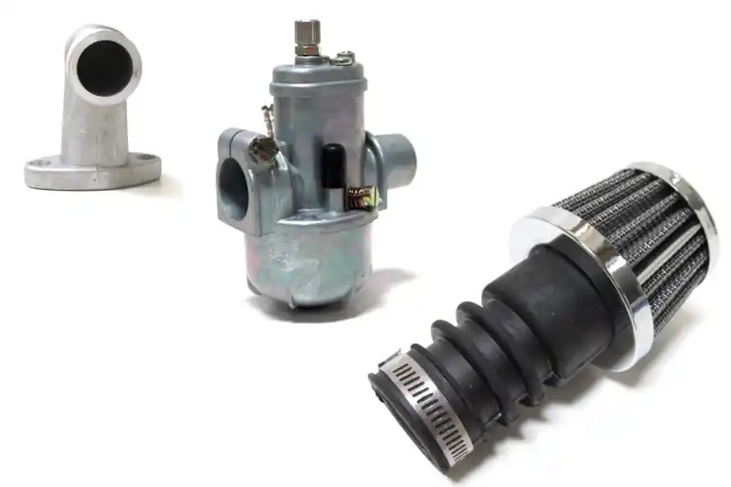 15mm Vergaser Set mit Ansaugstutzen & Luftfilter für Puch Maxi Mofa Moped Beliebt