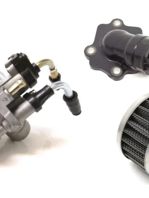 17,5mm Tuning Vergaser Kit & Ansaugstutzen für Yamaha Aerox, MBK Nitro & Minarelli Motor Meistverkauft