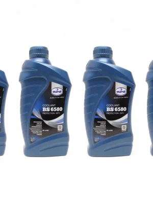 4x 1 Liter Kühlflüssigkeit Kühlmittel Kühler Frostschutz Blau für Roller Motorrad Ausverkauf