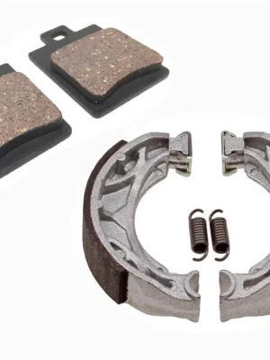 Abverkauf Bremsbeläge + Bremsbacken Set für Piaggio, Vespa, Runner, Zip, NRG, Stalker