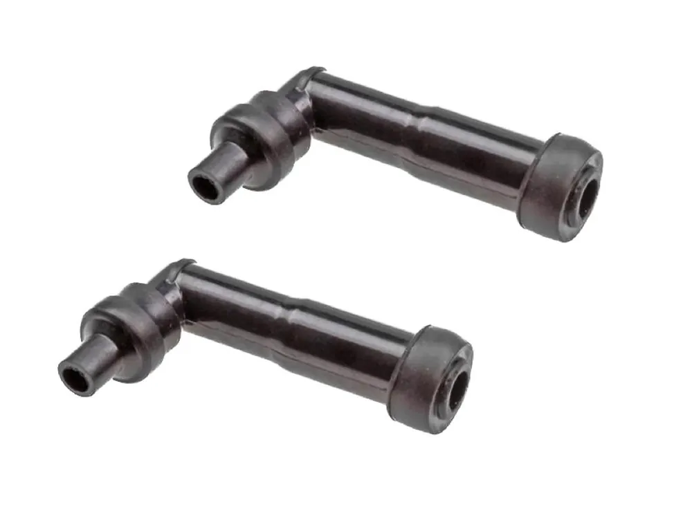 2x Zündkerzenstecker XD05F 60° Abgewinkelt 10/12mm Motorrad Highlight