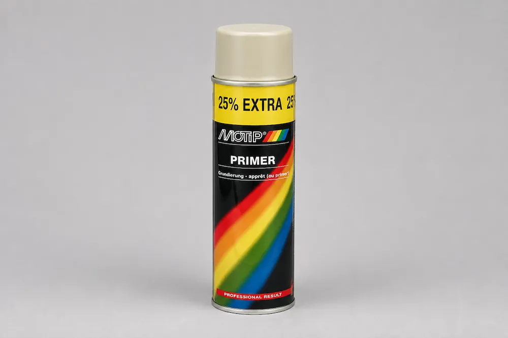 Motip Grundierung Füller 500ml Primer Spray für Metall Holz Aluminium Stein Direkt Vom Hersteller