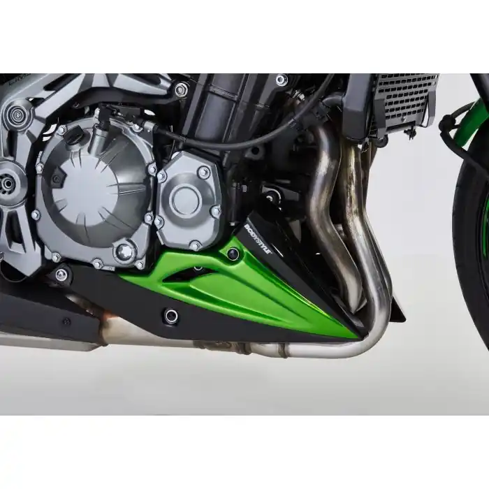 Sonderangebot BODYSTYLE Sportsline Bugspoiler weiß Pearl Flat Stardust White ABE passt für KAWASAKI Z900(19-19)