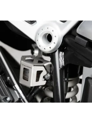SW-Motech Bremsflüssigkeitsbehälter-Schutz Silbern passt für BMW R nineT Modelle(14-) Highlight