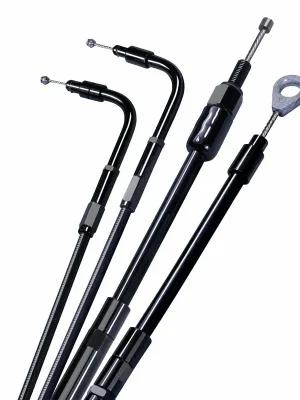 Barnett Gaszug Stealth Schwarz 42" für Harley-Davidson 96-22 Letzte Chance