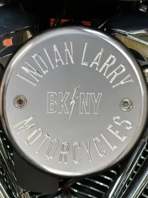 Indian Larry Luftfilterdeckel poliert für Harley-Davidson mit S&S Stealth Garantierte Lieferung