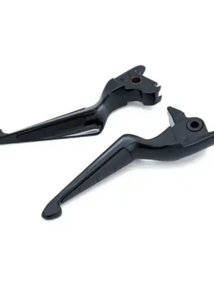 Markenware Küryakyn Iso Brems & Kupplungshebel Schwarz für Harley-Davidson Touring 14-16