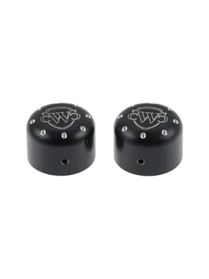 Cultwerk Achscover m. Logo vorne für Harley-Davidson Softail Dyna Touring V-Rod Angebot