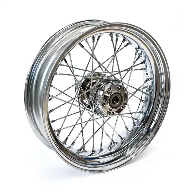 Wochenendangebot Speichenrad hinten Chrom, 4,5x17", für Harley-Davidson FXD, FXDWG 12-17 m. ABS