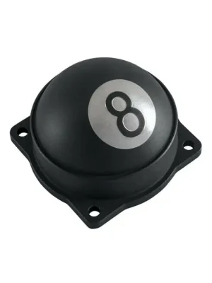 Neuheit Motone Abdeckung 8-Ball CV-Vergaser, Aluminium Schwarz, für Harley-Davidson