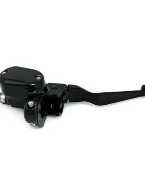 Versand Am Gleichen Tag Handbremszylinder Schwarz f. Harley-Davidson XL 04-06 Doppelscheibenbremse