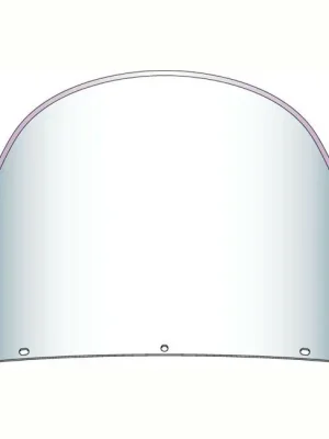 National Cycles Heavy Duty Top Windshield, klar, für Harley-Davidson Jetzt Bestellen