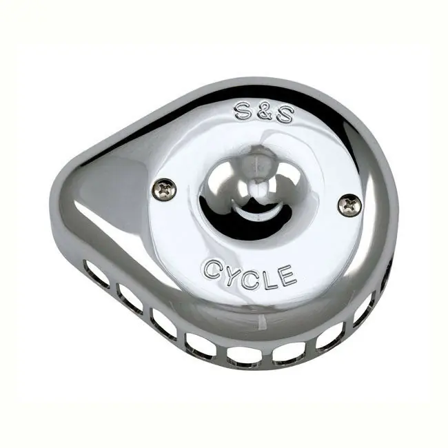 S&S Luftfilter Deckel Teardrop Chrom, f. Harley-Davidson S&S Super Stock Stealth Sale