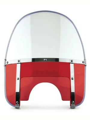 Expressversand National Cycles Heavy Duty Windshield, rot, für Harley-Davidson 49-17