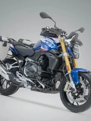 Letzte Chance SW-Motech TRAX ADV Alukoffer-System Silbern. 45/45 l. BMW R 1200 R/RS, R 1250 R/RS.
