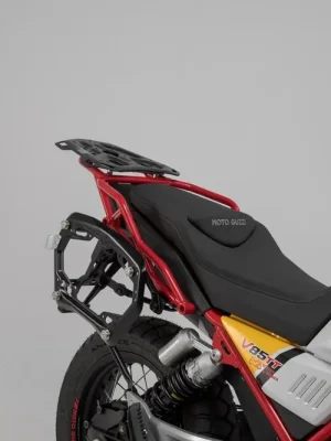 SW-Motech TRAX ADV Alukoffer-System Schwarz. 37/45 l. Moto Guzzi V85 TT (19-23). Sonderangebot