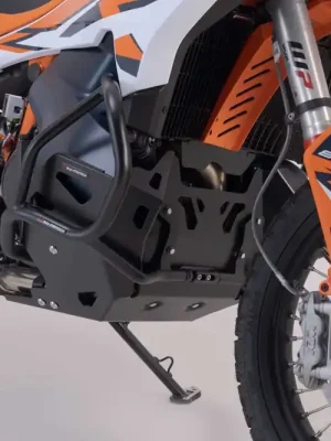 Garantierte Lieferung SW-Motech Motorschutz Schwarz. KTM 790 Adv / R, 890 Adv / R.
