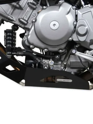 Günstig SW-Motech Motorschutz Schwarz/Silbern. Suzuki DL 650 V-Strom (04-10).