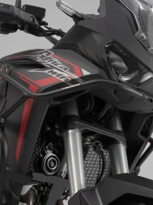 Geprüft SW-Motech Oberer Sturzbügel Schwarz. Honda CRF1100L Africa Twin (19-).