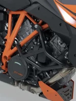 Sonderangebot SW-Motech Sturzbügel Schwarz. KTM 1290 Super Duke R / GT.