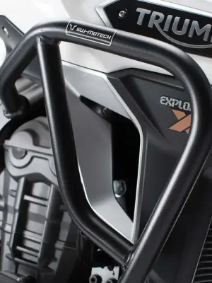 Highlight SW-Motech Sturzbügel Schwarz. Triumph Tiger 1200 / Explorer (15-).