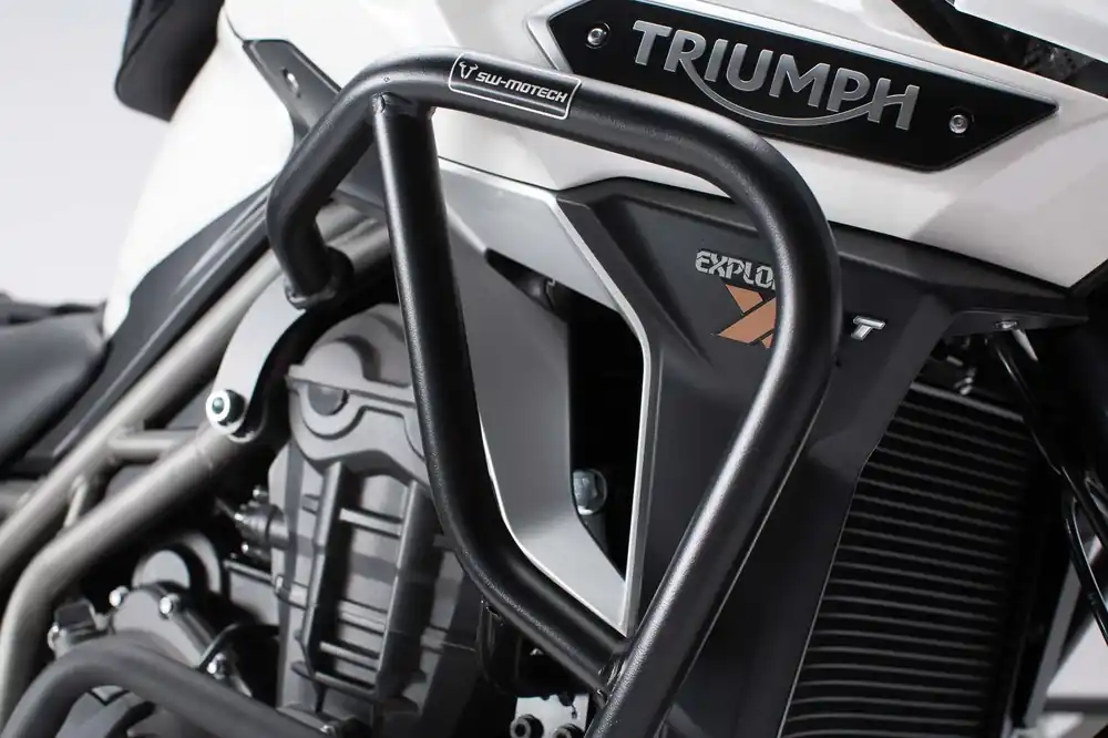 Highlight SW-Motech Sturzbügel Schwarz. Triumph Tiger 1200 / Explorer (15-).