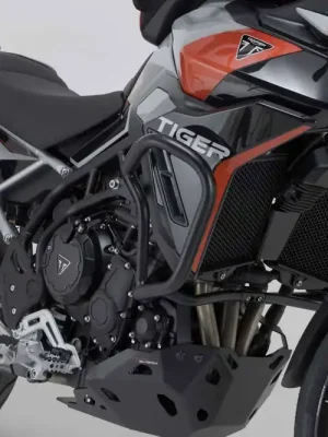 Sonderangebot SW-Motech Sturzbügel Schwarz. Triumph Tiger 900 Modelle, Tiger 850 Sp.