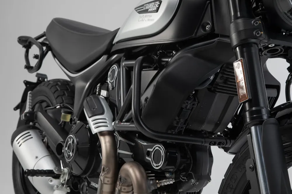 Begrenztes Angebot SW-Motech Sturzbügel Schwarz. Ducati Scrambler Modelle (14-).