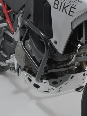SW-Motech Sturzbügel Schwarz. Ducati Multistrada V4 (20-). Preisknaller