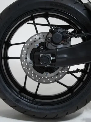 Letzte Chance SW-Motech Sturzpad-Kit für Hinterachse Schwarz. Yamaha Tracer 9 / GT (20-).