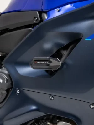 Highlight SW-Motech Sturzpad-Kit Schwarz. Yamaha YZF-R7 (21-).