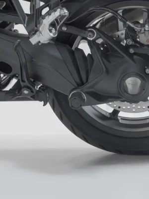 Preiswert SW-Motech Sturzpad-Kit für Hinterachse Schwarz. BMW-Modelle m. Einarmschwinge hinten.