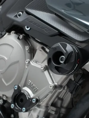 SW-Motech Sturzpad-Kit Schwarz. BMW S 1000 R (16-20). Aktuell
