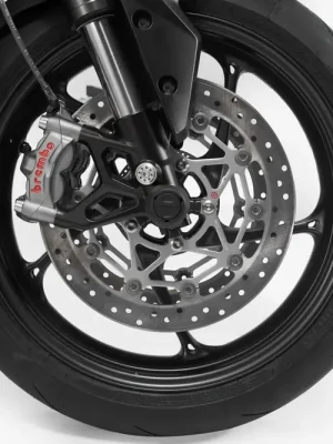 SW-Motech Sturzpad-Kit für Vorderachse Schwarz. Kawasaki Z900 (16-), Z900 SE (20-). Bestpreis