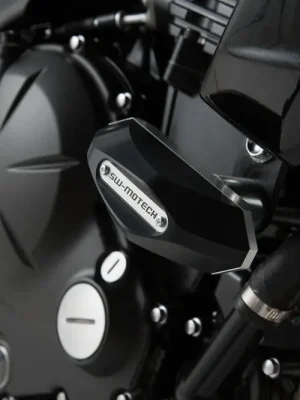 Finale Aktion SW-Motech Sturzpad-Kit Schwarz. Kawasaki ER-6n (11-17).