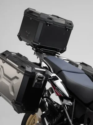 SW-Motech Adventure Set TRAX ADV Schwarz. Honda CRF1000L Africa Twin (18-). Direktkauf