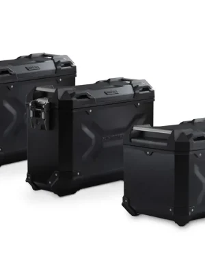 Finale Aktion SW-Motech Adventure Set DUSC mit Topcase XL Schwarz. BMW F 800/ 700/ 650 GS (07-18).